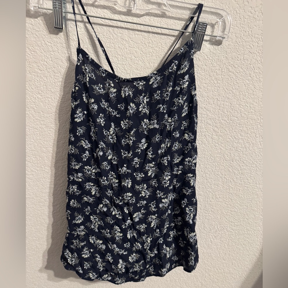 Treasure & Bond Blue Camisol Spaghetti Straps